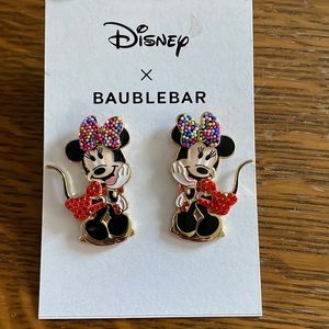 Disney Baublebar Minnie Mouse Earrings